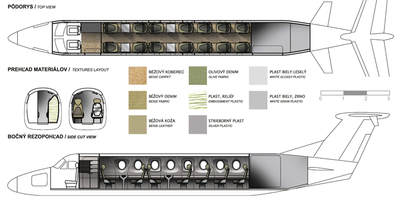 Beechcraft 1900C views