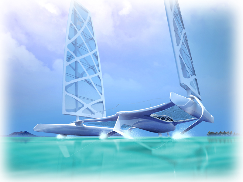 Sail hydrofoil 01