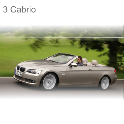Brožúra BMW 3/ BMW 3 series promotional brochure 08